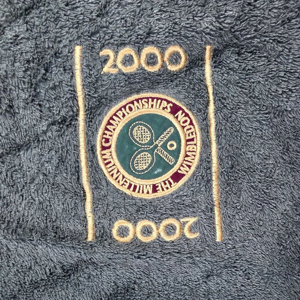 Vintage Wimbledon The Millennium Championships 2000 Green Towel Home Sports